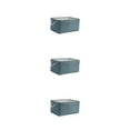 thumbnail image 4 of Maytalsory Sturdy Rope Handle Storage Bin Convenient And Reliable Storage Solution Macaron Light Blue 31*21*13) 3Set, 4 of 6