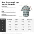 thumbnail image 5 of Fotbe Sea Otter Camisa Estampada de Manga Corta para Hombre, Casual de Verano, Estilo Playero, Sin Arrugas-X-Large, 5 of 5
