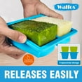 thumbnail image 5 of Walfos 1-Cup Silicone Freezer Molds with Lid, 4 Packs Soup Freezer Ice Cube Tray For Food, Silicone Food Freezing Container For Storing and Freezing Soup, Broth, Sauce and Ice, 5 of 9
