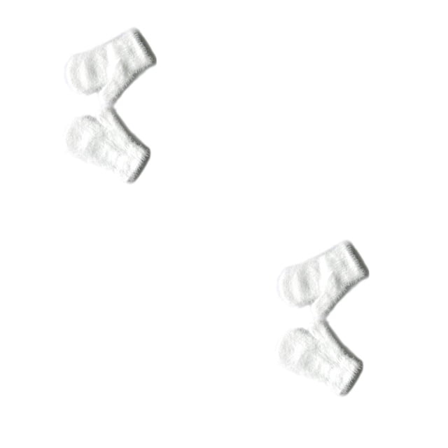 Sonducket 1 par de manoplas para niños pequeños, accesorios de ropa para niños y niñas, color blanco Blanco 2piezas Sonducket CBP205292