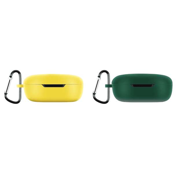 Funda para Suave Silicona Con Mosquetón Buds 4 Lite () Rojo Amarillo