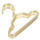 thumbnail image 1 of BESTYASH 10Pcs Gold Metal Dog Clothes Hangers Strong Portable Pet Hangers for Small Cat Clothes, 1 of 8