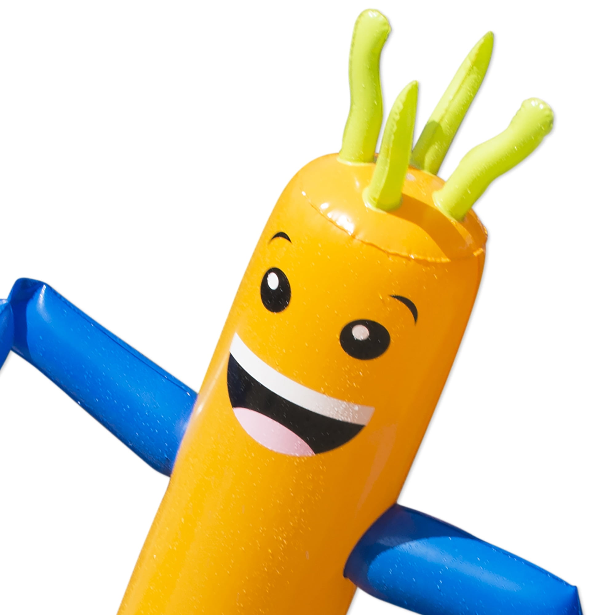 Banzai Wacky Wiggles Inflatable Sprinkler Outdoor Water Play Set, Ages 3+