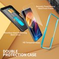 thumbnail image 4 of FITO For T-Mobile Revvl 7 Pro 5G Case, Phone Case with Screen Protector and Kickstand (Blue), 4 of 7