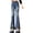 Blue, variant on Yeahdor Kids Girls Ripped Jeans High Waist Wide Leg Denim Pants Juniors Bell-Bottom Long Pants with Pockets Blue 5-6