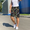 thumbnail image 2 of KLL Snake And Flower for Men's 1-Pack Shorts,Sleep Pajama Shorts for Men Soft Pj Shorts Men's Pajama Bottoms Sleepwear -Medium, 2 of 7
