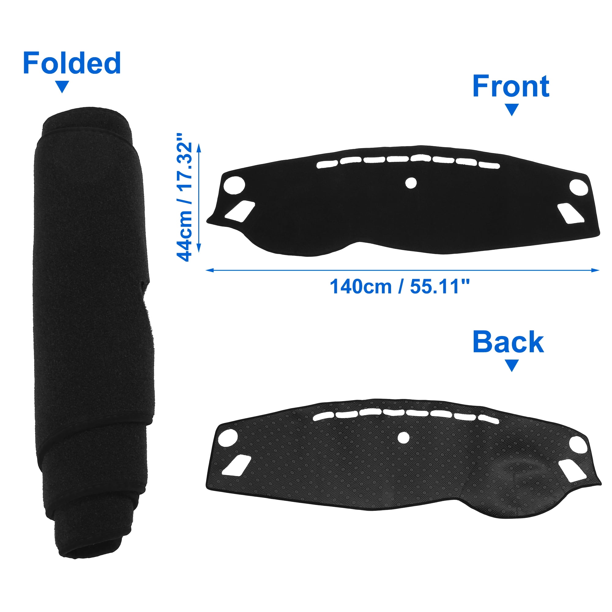 Unique Bargains Dashboard Covers for Kia Optima 2016-2020 Dash Cover Pad Protector Carpet