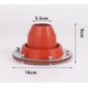thumbnail image 4 of Junta de tubería de estufa de chimenea, Junta de tubería de chimenea, Conector de estufa de tienda de campaña de silicona, Accesorio de tubería de chimenea, 4 of 4