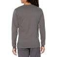 thumbnail image 2 of Hanes Chemise à Manches Longues pour Hommes, Gris Fumée, S, 2 of 3