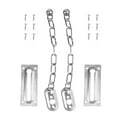 thumbnail image 5 of Clearance On Sale!Door Chain Lock Stainless Chain Guard Heavy Duty Doortoyeng(Silver), 5 of 5