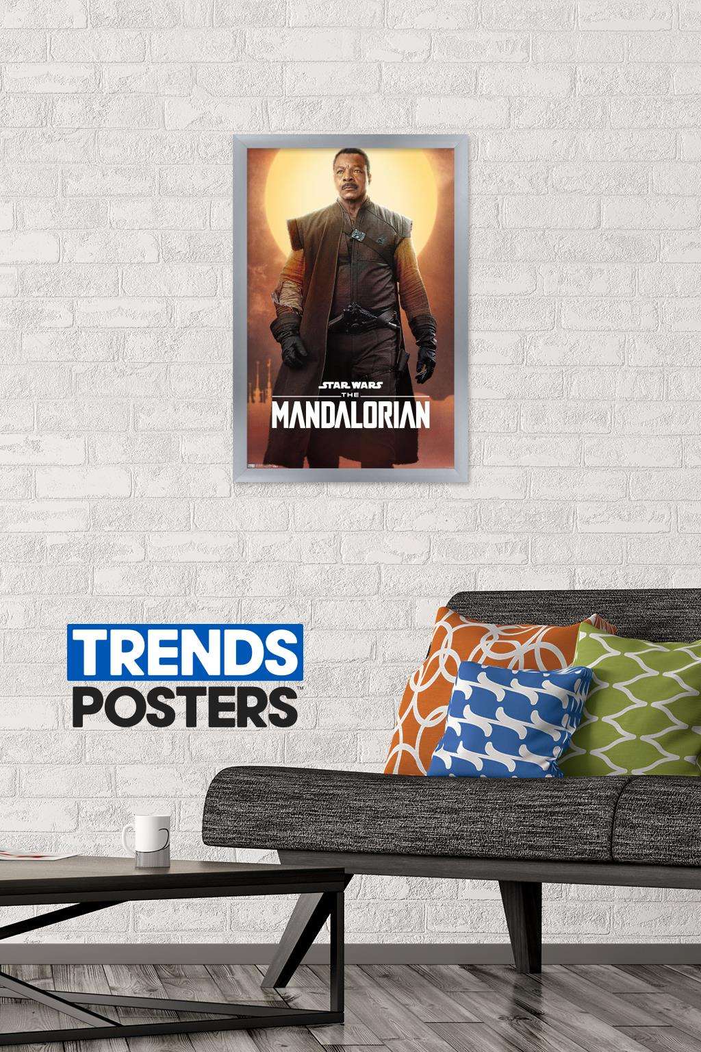 Star Wars: The Mandalorian - Greef Marda Wall Poster, 14.725" x 22.375", Framed