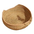 thumbnail image 5 of Cat Bed Basket Cat Scratching Bed Fashion Breathable Woven Cooling Durable Four Seasons Sleeping Bed Nest House for Puppy for Indoor Cats Khaki 34cm, 5 of 9