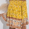 thumbnail image 6 of Dyegold Summer Tops for Women 2023 Trendy, Summer Boho Tops for Women Bohemian Floral Print T-Shirts Bell Sleeve Off Shoulder Blouse Dressy Casual Cute ​Tunics, 6 of 7