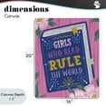 thumbnail image 4 of Stupell Industries Cottage Girls Who Read Inspirational Canvas Art, 16 x 20, by Vanessa Stoilova, 4 of 8