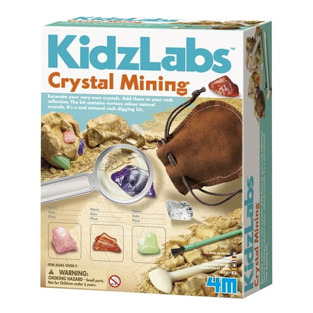 UPC: 0085761035645 | 4M KidzLabs Crystal Mining Kit Crystal Lab Science Set