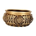 thumbnail image 4 of Cuenco del tesoro, decoración de Feng Shui chino, centro de mesa, regalo de Año Nuevo, cuenco para dinero Negro Dorado, 4 of 9