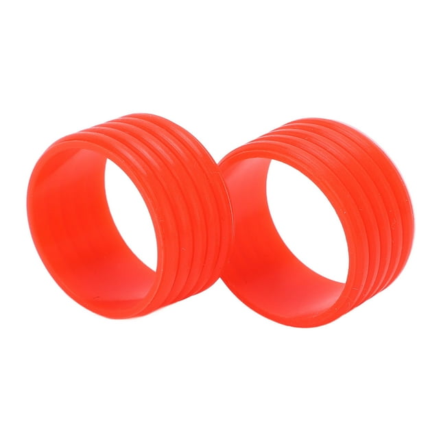 Octpeak Anneau en Silicone pour Poignée de Raquette de Tennis, Anneau de Réparation pour Raquette de Tennis, 2 Pcs/ensemble Poignée de Raquette de Tennis en Silicone Absorption de la Sueur Fixation de Surgrip de Tennis