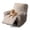 Light Gray, variant on Leather Look Recliner Couch Cover, 8-Pieces Stretch Recliner Sofa Covers, Soft Reclining Slipcover, Washable Furniture Protector for Pets (3 Seater, Dark Brown)