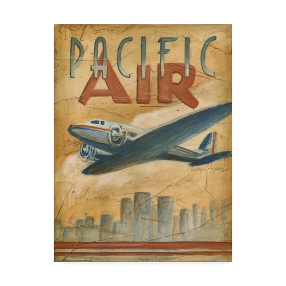 Trademark Fine Art 'Pacific Air' Canvas Art by Ethan Harper