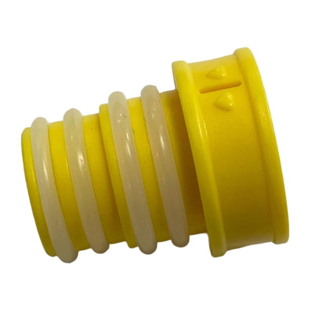 Tapa de bidet para la botella de agua se ajusta a la botella de agua para el viaje de uso personal del salón Amarillo