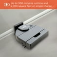 thumbnail image 3 of Open Box Neato D10 Intelligent Robot Vacuum Wi-Fi Connected with LIDAR Navigation in Silver, 3 of 23