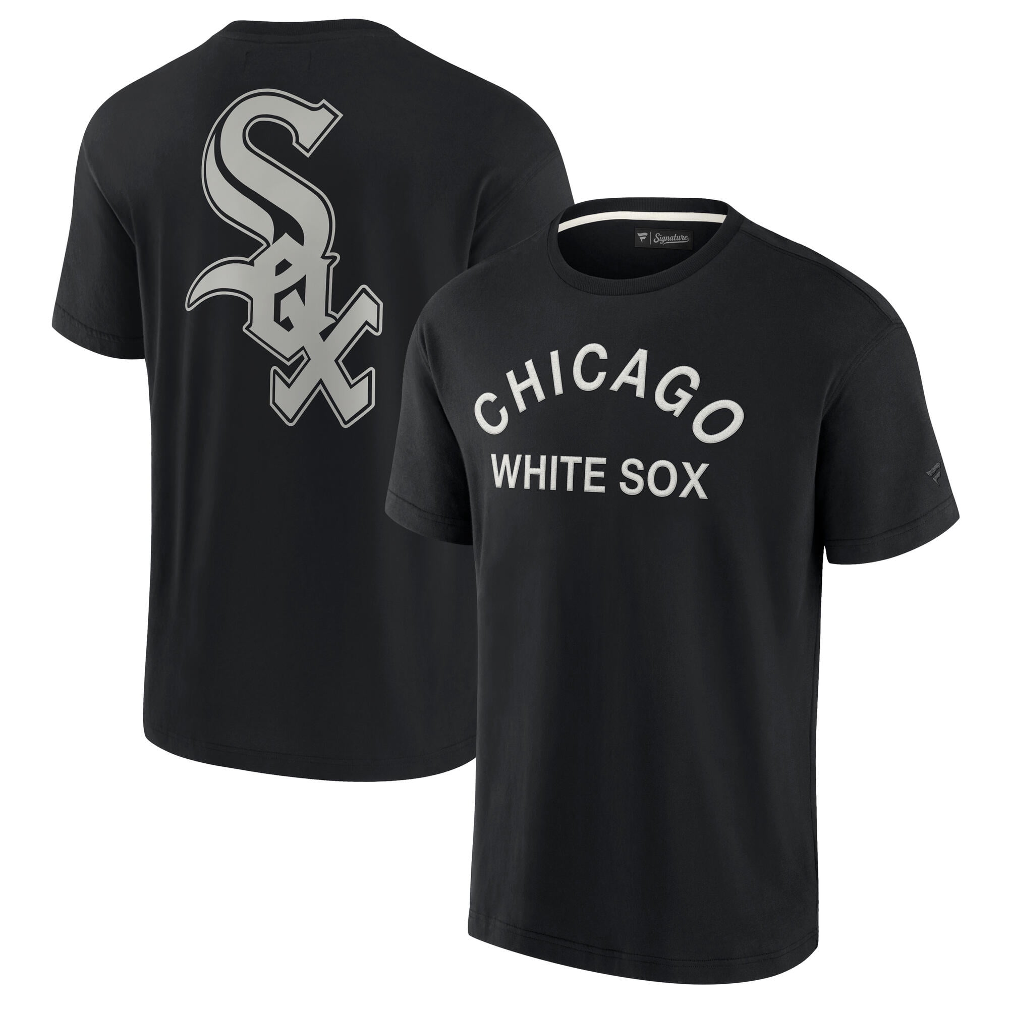 Unisex Fanatics Black Chicago White Sox Elements Super Soft Short Sleeve T-Shirt