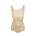 thumbnail image 1 of Unique Bargains Women Shapewear Tummy Control Full Bust Body Shaper Butt Lifter Thigh Slimmer Mesh Belt Beige Size L, 1 of 6