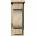 thumbnail image 2 of 6"W x 8"D x 16"H Newport Rough Sawn Corbel w/Backplate, Douglas Fir, 2 of 9