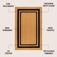 thumbnail image 2 of JONATHAN Y CocoHarbor Greet 5 x 8 Mat, Peater Classic Casual Commerical Natural Coir - Natural/Black Border, NRF107A-5, 2 of 7