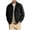 Black, variant on WREESH Fashion Jacket Men'S Casual Solid Color Buttons Pockets Long Sleeve Hoodless Casual Outwear Black
