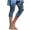 hgg287-Khaki, variant on Ounisa Novelty Capri Leggings for Women 2026 New Trending Graphic Yoga Pants 3/4 Length Workout Daily Going Out Bottoms Navy