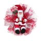 thumbnail image 1 of Guirnalda de luces navideñas de Papá Noel para otoño, bodas, cumpleaños, Halloween, Acción de Gracias, Navidad, decoración navideña de 20 pulgadas, 1 of 9