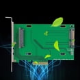 thumbnail image 2 of VGEBY SSD Riser Card,PCIe X4 To 2.5-inch NVMe U.2 SSD SF8639 Riser Card,for 750 P3700/ PM963,for 10/ 7 / Server 2008 R2, 2 of 8