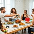 thumbnail image 6 of ENOKING Warming Mat For Food, Warmer Chafing Dishes for Buffet,Food Warming Mat, Electric Silicone Food Warmers Trays for Parties Buffet 6-Level Temp 24"x15", 6 of 6