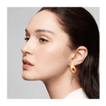 thumbnail image 2 of Aretes De Gota De Agua Para Mujer 1 par Dorado, 2 of 5