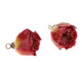 thumbnail image 1 of Tastenkappen de fabricación de joyas cuelgan de resina flor DIY pendientes para pendientes perfecl Encantos de flores secas de resina, 1 of 8