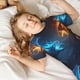 thumbnail image 5 of Balery Red And Blue Fire Dragon C Conjunto de Pijama Infantil de Manga Corta con Estampado – Ropa de Dormir de Algodón Suave-XX-Large, 5 of 6