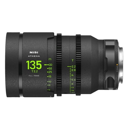NiSi 135mm Athena Prime Full Frame Cinema Lens T2.2 (E Mount)