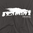 thumbnail image 2 of Lord of The Rings The Fellowship Women's T Shirt, Charcoal, Small, 2 of 6