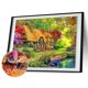 thumbnail image 1 of Cuadros Decorativos Casas en el bosque 5D DIY Diamond Painting Kits Full Round Drill Wall Decor Tmvgtek embutido en tela, 1 of 8