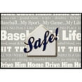 thumbnail image 1 of Carolines Treasures SB3079MAT Safe at Home Indoor or Outdoor Mat, 1 of 4