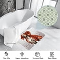 thumbnail image 3 of Dog Polyester Non-Slip Area Rug Floor Mats – Machine Washable Office Mat, 3 of 6
