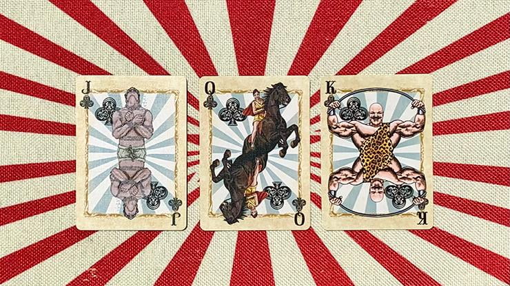 Bicycle Circus Nostalgic (Gilded) Playing Cards by USPCC