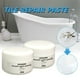 thumbnail image 1 of Kit de reparación de tinas y azulejos blancos para raspaduras y rayones | Reparación de bañeras, lavabos e inodoros de acrílico, fibra de vidrio y porcelana | Acrílico epoxi impermeable con acabado, 1 of 6