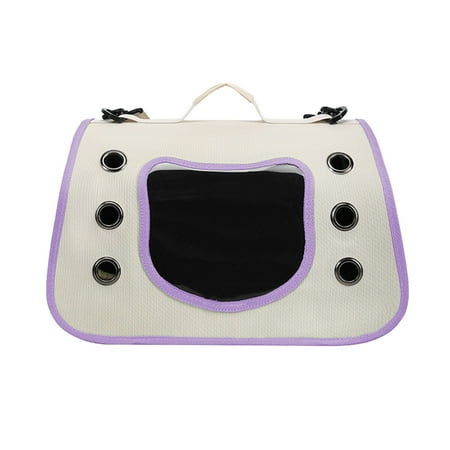FYTPOV Cat Bag Cat Carrier  Portable Hand Helds Shoulder Carrying Bag  Breathable Foldable Pet Bags  Dog Bags Travel Handbag for Small Cat Dog  Pet Supplies
