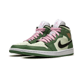 thumbnail image 2 of JORDAN WOMENS AIR JORDAN 1 MID SE Womens "Dutch Green" CZ0774 300 CZ0774 300 from Stadium Goods, 2 of 9