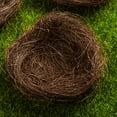 thumbnail image 6 of MRLESS 12pcs Miniature Artificial Bird Nests Simulated Bird Nest For Easter Garden Photography Props Home Office Birdcage Decoration 7CM, 6 of 8