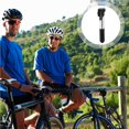 thumbnail image 3 of Greeniant Bomba de mano para bicicleta de aleación de aluminio, bomba de aire portátil para bicicleta, inflador de neumáticos antideslizante con Ciclismo Greeniant OD007658-00, 3 of 6