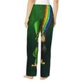 thumbnail image 3 of Sigee St. Patrick's Day4 Print Women's Soft Pajama Pants - Breathable and Comfortable Lounge Sleep Bottoms with Elastic Waistband and Pockets-X-Large, 3 of 9