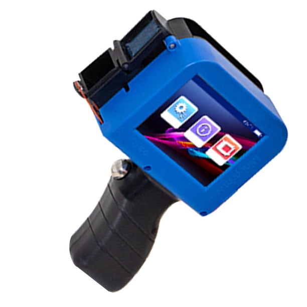 Impresora De Inyección De Tinta Portátil, Pistola De Impresora Portátil Con Pantalla Táctil LED HD, CPU De Cuatro Núcleos, Portátil Para Papel